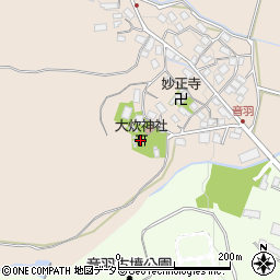 大炊神社周辺の地図