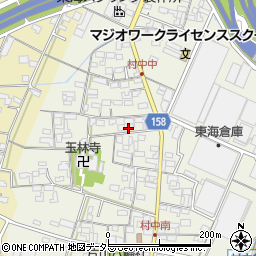 愛知県小牧市村中625周辺の地図