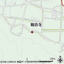 京都府福知山市観音寺102周辺の地図
