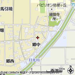 愛知県一宮市大和町福森郷中23周辺の地図