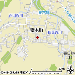 岐阜県土岐市妻木町170周辺の地図