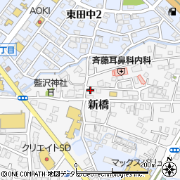 静岡県御殿場市新橋668-6周辺の地図