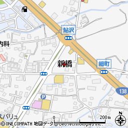 静岡県御殿場市新橋478-4周辺の地図