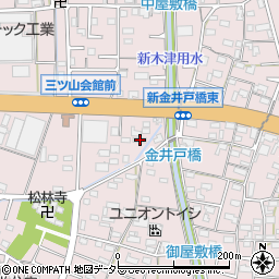 愛知県小牧市東田中606周辺の地図