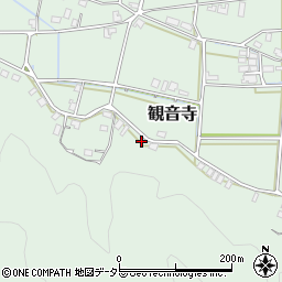 京都府福知山市観音寺105周辺の地図