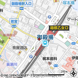 御殿場駅周辺の地図