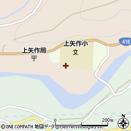 岐阜県恵那市上矢作町1820周辺の地図