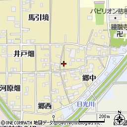 愛知県一宮市大和町福森郷中48周辺の地図
