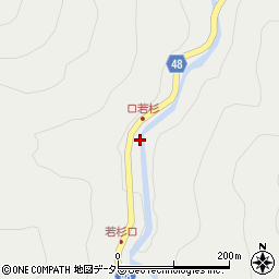 兵庫県養父市大屋町若杉214周辺の地図