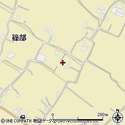千葉県富津市篠部1549周辺の地図