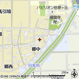 愛知県一宮市大和町福森郷中7周辺の地図