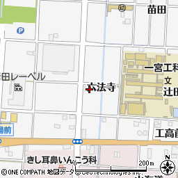 愛知県一宮市千秋町佐野六法寺14周辺の地図