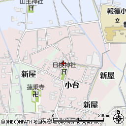 神奈川県小田原市小台201周辺の地図