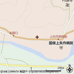 岐阜県恵那市上矢作町3080周辺の地図