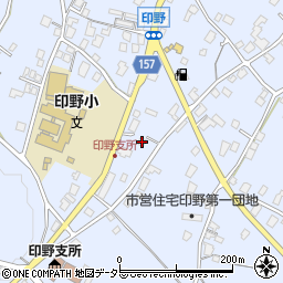 静岡県御殿場市印野1662-2周辺の地図