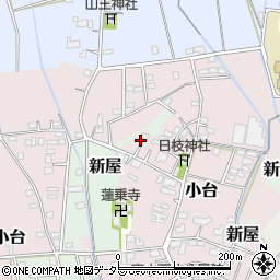 神奈川県小田原市小台188周辺の地図