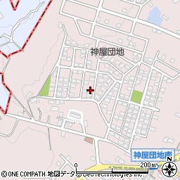 愛知県春日井市神屋町1398-44周辺の地図