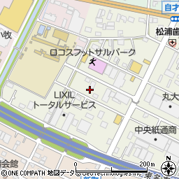 愛知県小牧市小牧原新田1136周辺の地図