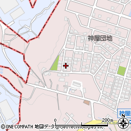 愛知県春日井市神屋町1398-17周辺の地図
