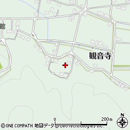 京都府福知山市観音寺90周辺の地図