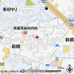 静岡県御殿場市新橋674-2周辺の地図