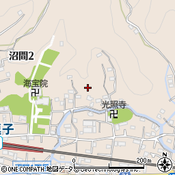 神奈川県逗子市沼間2丁目18周辺の地図