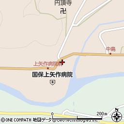岐阜県恵那市上矢作町3104周辺の地図