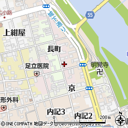 京都府福知山市東長13周辺の地図