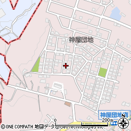 愛知県春日井市神屋町1398-40周辺の地図