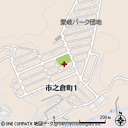 市之倉東公園周辺の地図