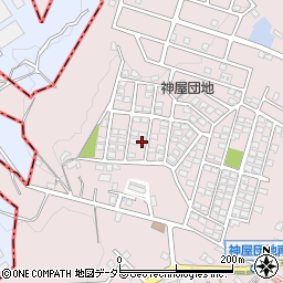 愛知県春日井市神屋町1398-33周辺の地図