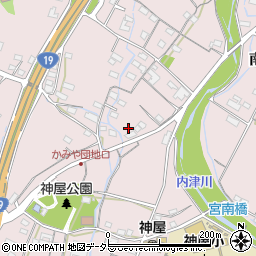 愛知県春日井市神屋町1009周辺の地図
