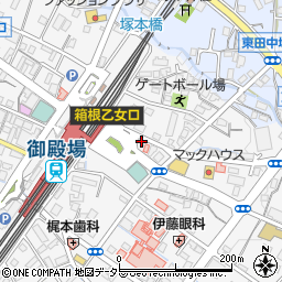 ニッポンレンタカー御殿場駅前営業所周辺の地図