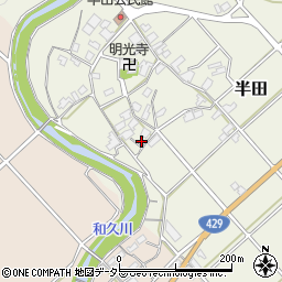 京都府福知山市半田752周辺の地図