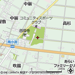 愛知県一宮市南小渕周辺の地図