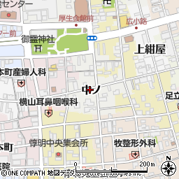 京都府福知山市中ノ周辺の地図