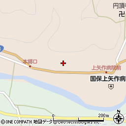 岐阜県恵那市上矢作町3086周辺の地図