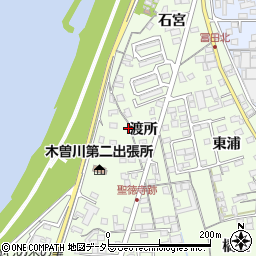 愛知県一宮市冨田砂入1921周辺の地図