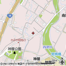 愛知県春日井市神屋町1006周辺の地図