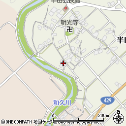 京都府福知山市半田749周辺の地図