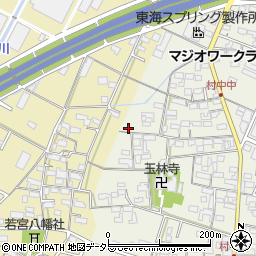 愛知県小牧市村中283周辺の地図