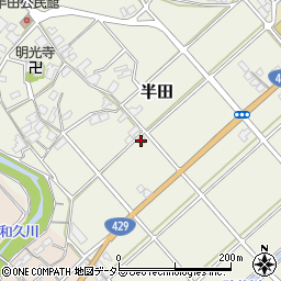 京都府福知山市半田580周辺の地図