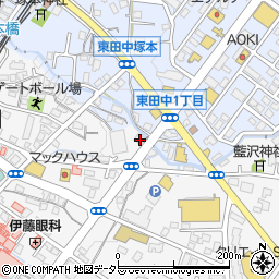 静岡中央銀行御殿場支店 ＡＴＭ周辺の地図