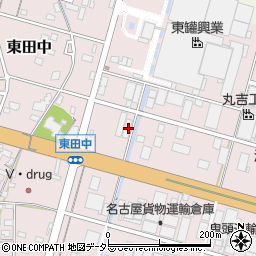愛知県小牧市東田中2045周辺の地図