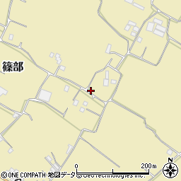 千葉県富津市篠部1263周辺の地図