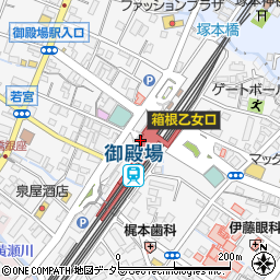 ミライザカ 御殿場駅前店周辺の地図