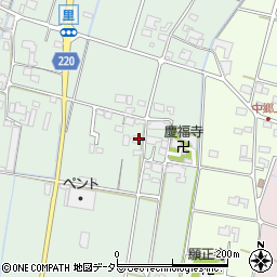 岐阜県安八郡輪之内町里573周辺の地図