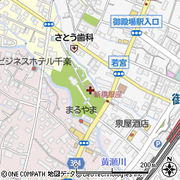 新橋地区コミュニティ供用施設周辺の地図