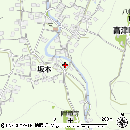 京都府綾部市高津町荒倉26周辺の地図