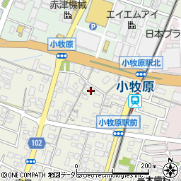 愛知県小牧市小牧原新田1812-3周辺の地図